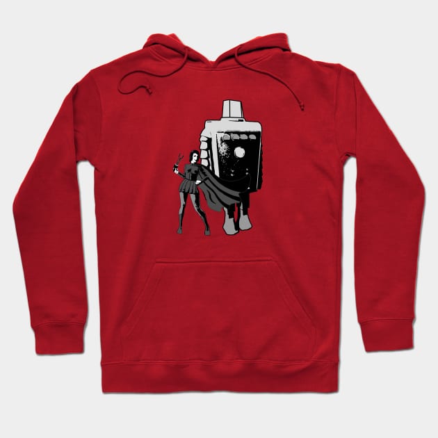 Devil Girl from Mars Hoodie by LordNeckbeard